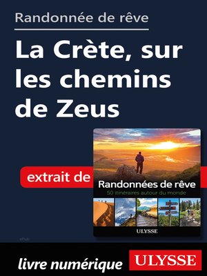 cover image of Randonnée de rêve--La Crète, sur les chemins de Zeus